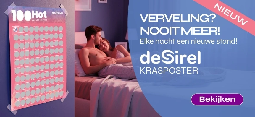 Desirel - 100 erotische standjes krasposter spellen | Sex Shop Nederland Desirel.nl