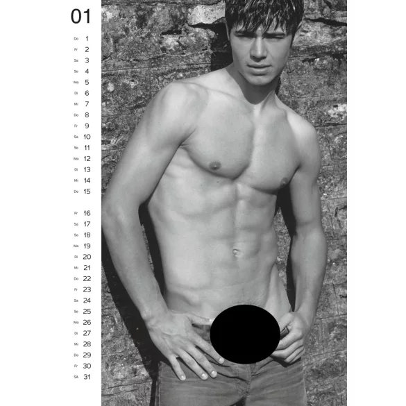 Mannen Akt Kalender - 2026