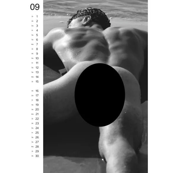 Mannen Akt Kalender - 2026
