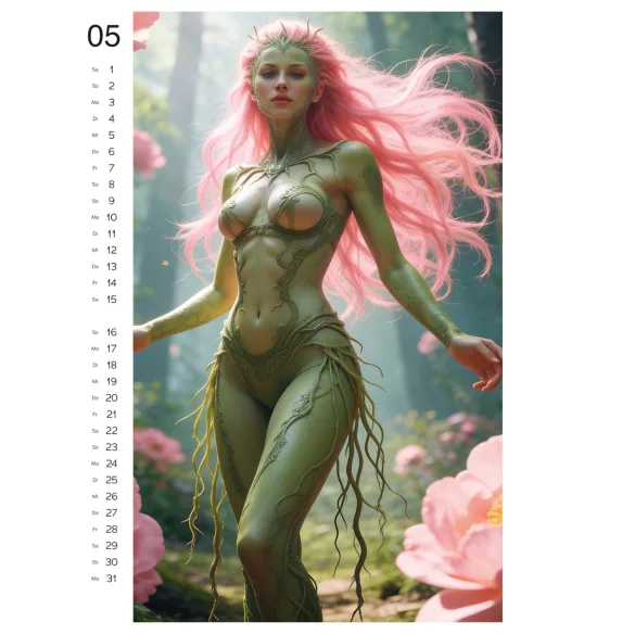 Wild Fantasy 2027 - erotische wandkalender (10 stuks)