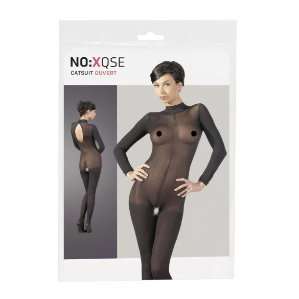 NO:XQSE - Exclusieve bodystocking - zwart - M/L