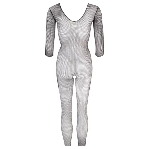 NO:XQSE - Catsuit - volledig netstof - zwart (S-L)