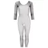 NO:XQSE - Catsuit - volledig netstof - zwart (S-L)