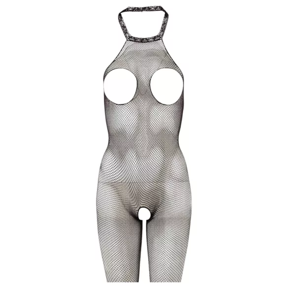 NO:XQSE - Sexy catsuit met open borsten - zwart - S-L