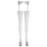 Cottelli - Witte kanten kousen - 3/L