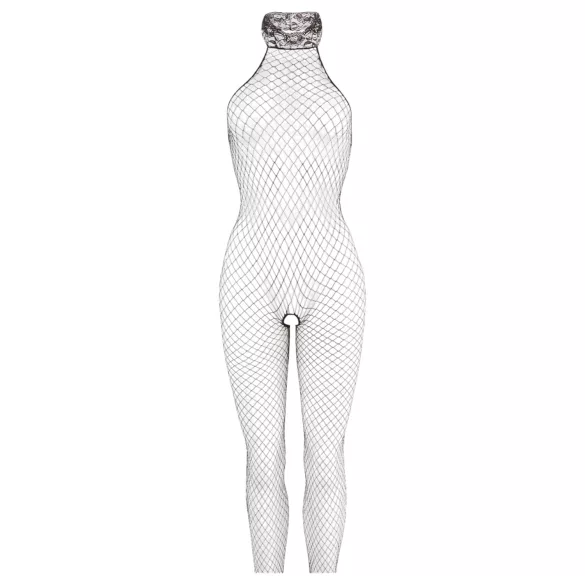 NO:XQSE - Catsuit met halternek - zwart - M/L