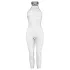 NO:XQSE - Catsuit met halternek - zwart - M/L