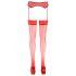 Cottelli - Rode kanten kousen - 3/M-L