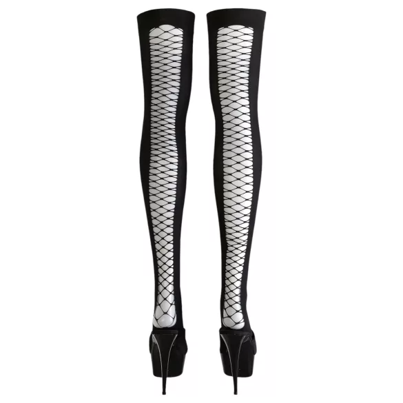 Cottelli - Sexy stay-up kousen - zwart - M/L