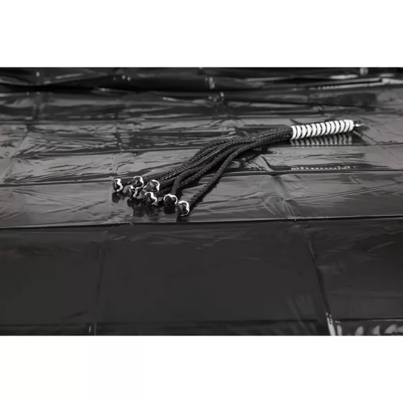 Fetish - Lakens van lak - 200x230 cm (zwart)