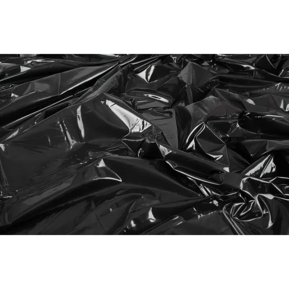 Fetish - Lakens van lak - 200x230 cm (zwart)