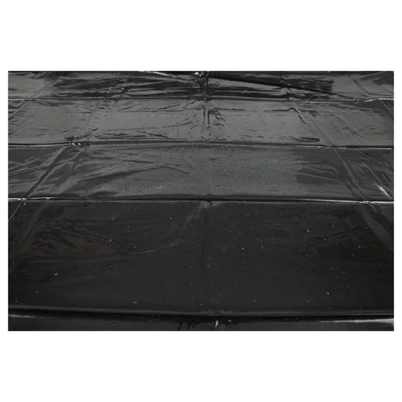Fetish - Lakens van lak - 200x230 cm (zwart)