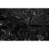 Lakenset - elastisch - 220x220 cm (zwart)