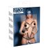 ZADO - Leren body met kettingen - zwart (S-L)