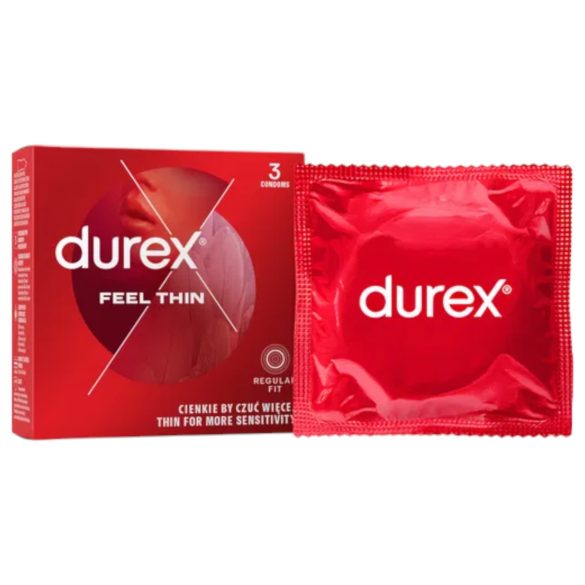 Durex Feel Thin - levensechte sensatie condoom (3 stuks)