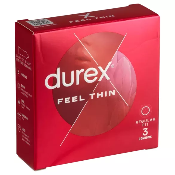 Durex Feel Thin - condoom met levensecht gevoel (3 stuks)