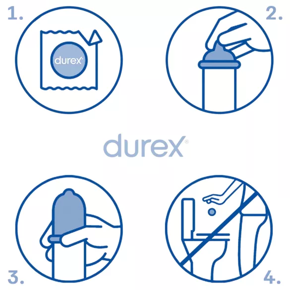 Durex Feel Thin - condoom met levensecht gevoel (3 stuks)