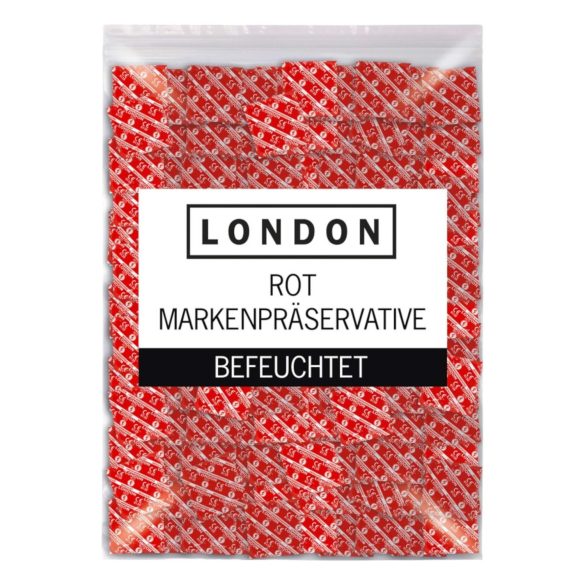 London - aardbeien condooms (1000 stuks)