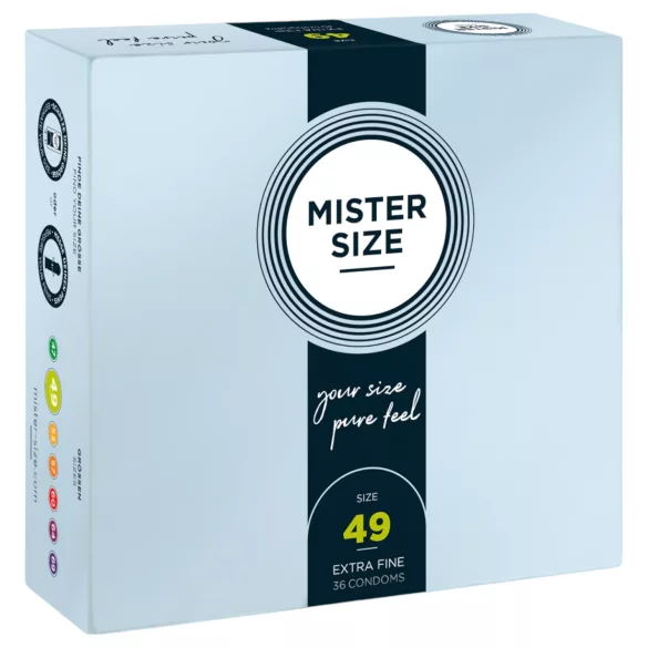 Mister Size - condoom - dun - 49mm - 36 stuks