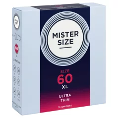 Mister Size - condoom - extra dun - 60mm (3 stuks)