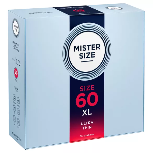 Mister Size - condoom - dun - 60mm - 36 stuks