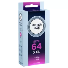 Mister Size - condoom - dun - 64mm - 10 stuks