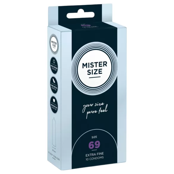 Mister Size - condoom dun - 69mm - 10 stuks