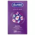Durex Love Mix - condoom pakket - mix - 18 stuks