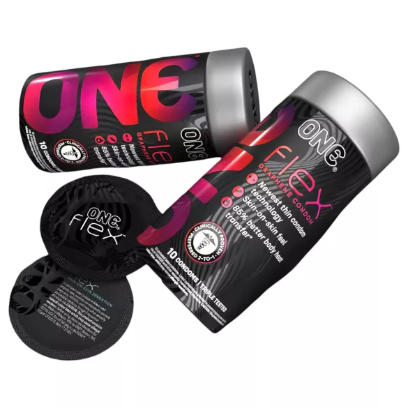 ONE Flex - condoom van grafeenmateriaal (10 stuks)