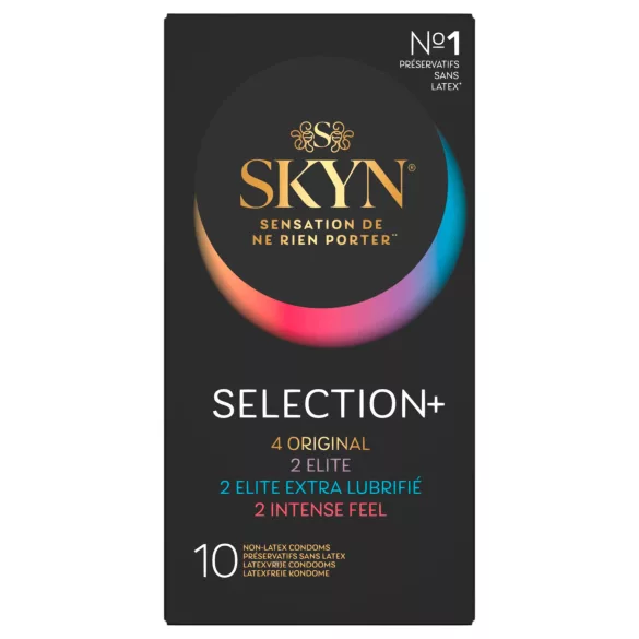 SKYN Selection+ - latexvrije condoomselectie (10 stuks)