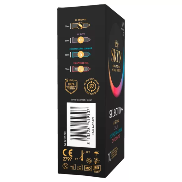 SKYN Selection+ - latexvrije condoomselectie (10 stuks)