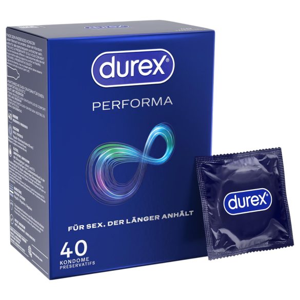 Durex Performa - vertraagde condooms (40 stuks)