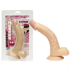 NMC 7.5 - Gebogen dildo - Realistisch - 19cm - Huidkleur