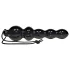 You2Toys Black Jack - anaal dildo met kralen - siliconen - zwart