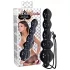 You2Toys Black Jack - anaal dildo met kralen - siliconen - zwart