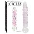 Icicles Nr. 7 - glazen dildo met parels