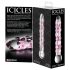 Icicles Nr. 7 - glazen dildo met parels