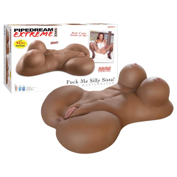 "Verleidelijke Zuster - bruin, vrouwelijk torso"