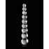 Icicles No. 2 - bolvormige glazen dildo (doorzichtig)