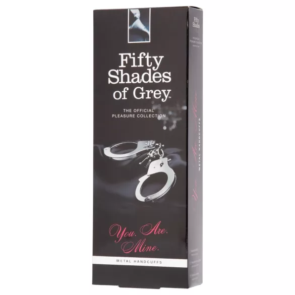 Fifty Shades of Grey - handboeien - metaal - grijs