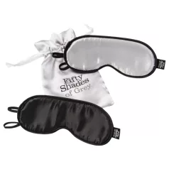 Fifty Shades of Grey - oogmasker set - grijs