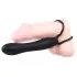 You2Toys - Anale dildo met penisring - zwart
