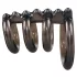 Bad Kitty - penisring set met spikes - siliconen - 4 stuks