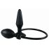 You2Toys True Black - opblaasbare anale expander (zwart)