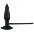 You2Toys True Black - opblaasbare buttplug - siliconen - zwart
