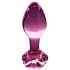 Icicles No. 48 - Roze glazen anale bloesem plug