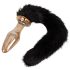 You2Toys - Glazen anaaldop met kattenstaart