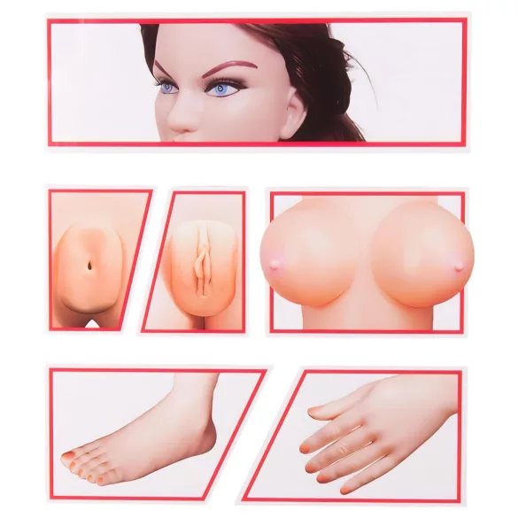 NMC - Suzie Carina - opblaasbare sekspop