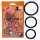 You2Toys - penisring set - siliconen - zwart