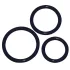 You2Toys - penisring set - siliconen - zwart